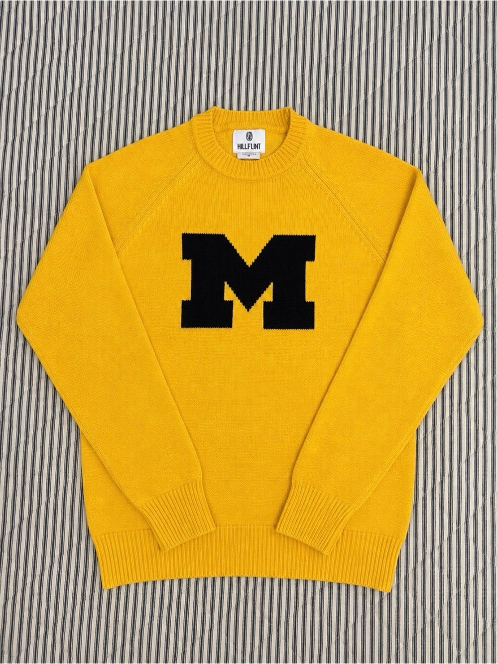 Hillflint University of Michigan Block M Sweater